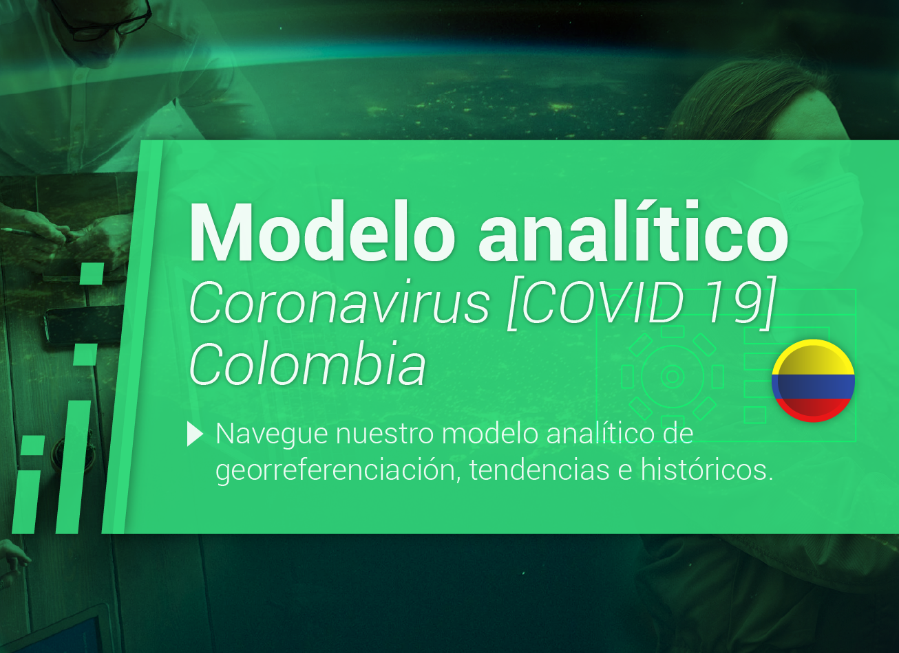 Modelo analítico Coronavirus (COVID-19) Colombia ciudades contagios muertes