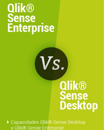 Capacidades Qlik® Sense Desktop y Qlik® Sense Enterprise