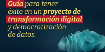 Guía para tener éxito en un proyecto de transformación digital y democratización de datos.
